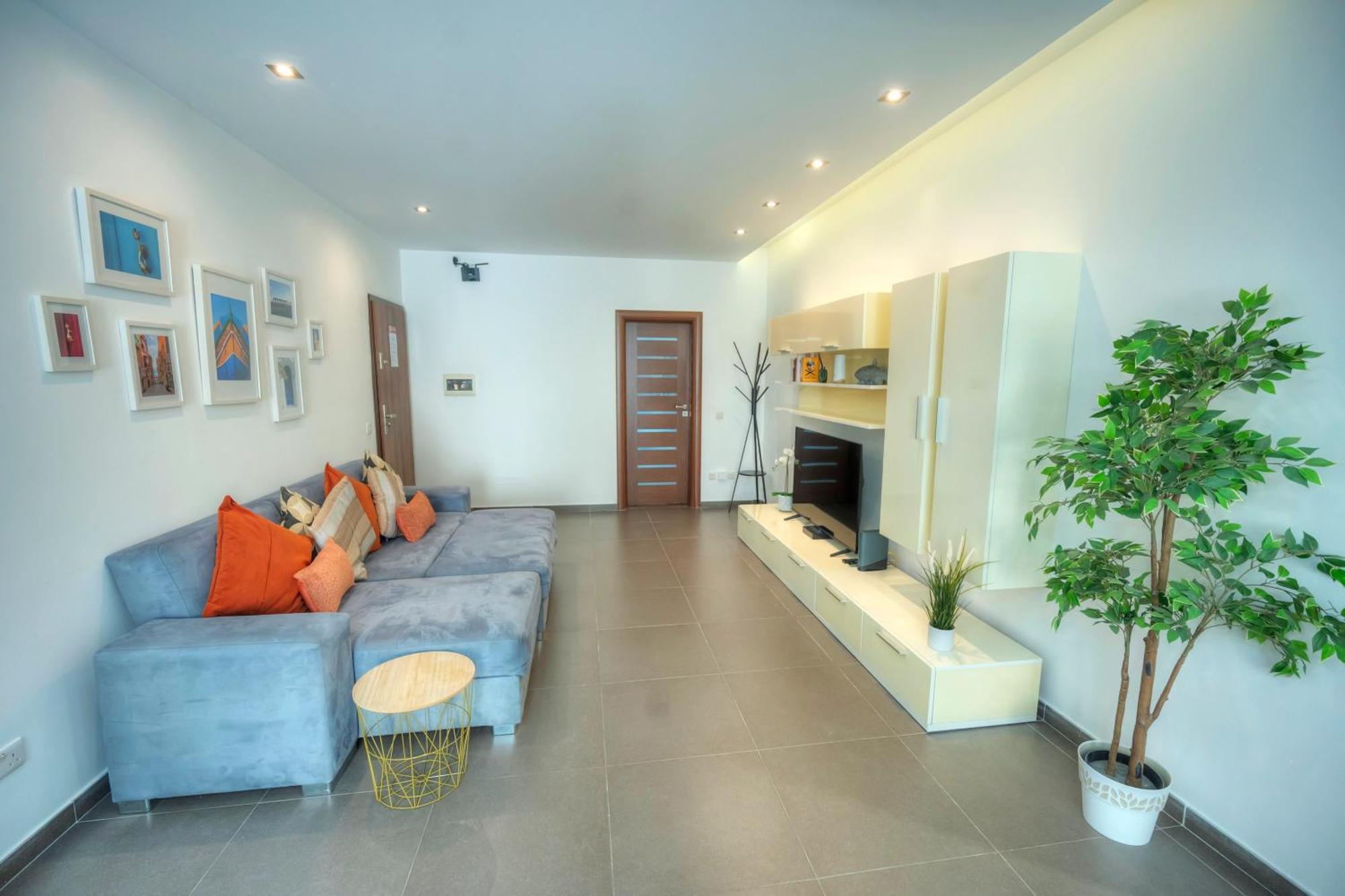 Bright & Large 2Bedrooms In Sliema Center Mpor1-1 Kültér fotó