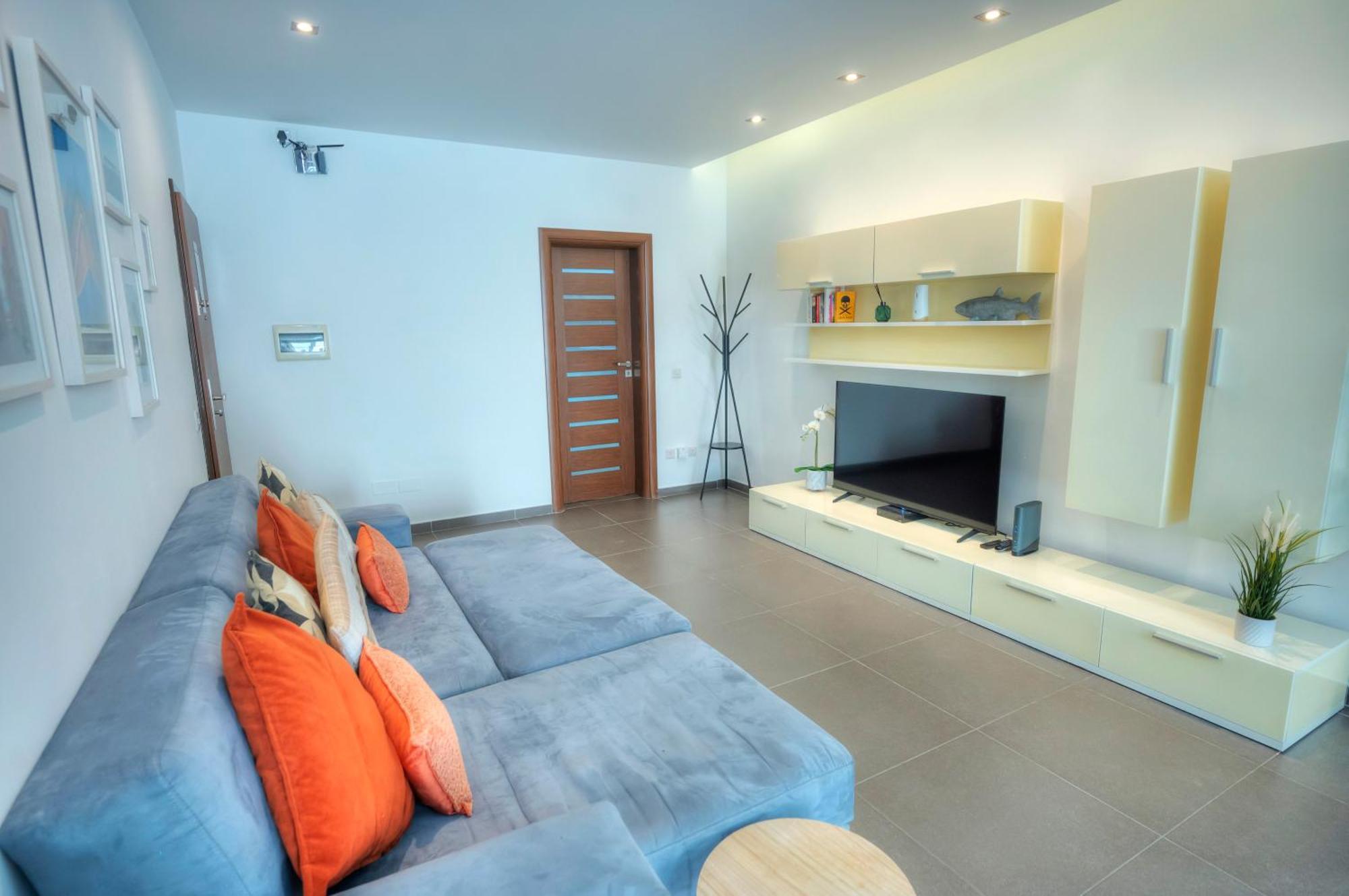Bright & Large 2Bedrooms In Sliema Center Mpor1-1 Kültér fotó