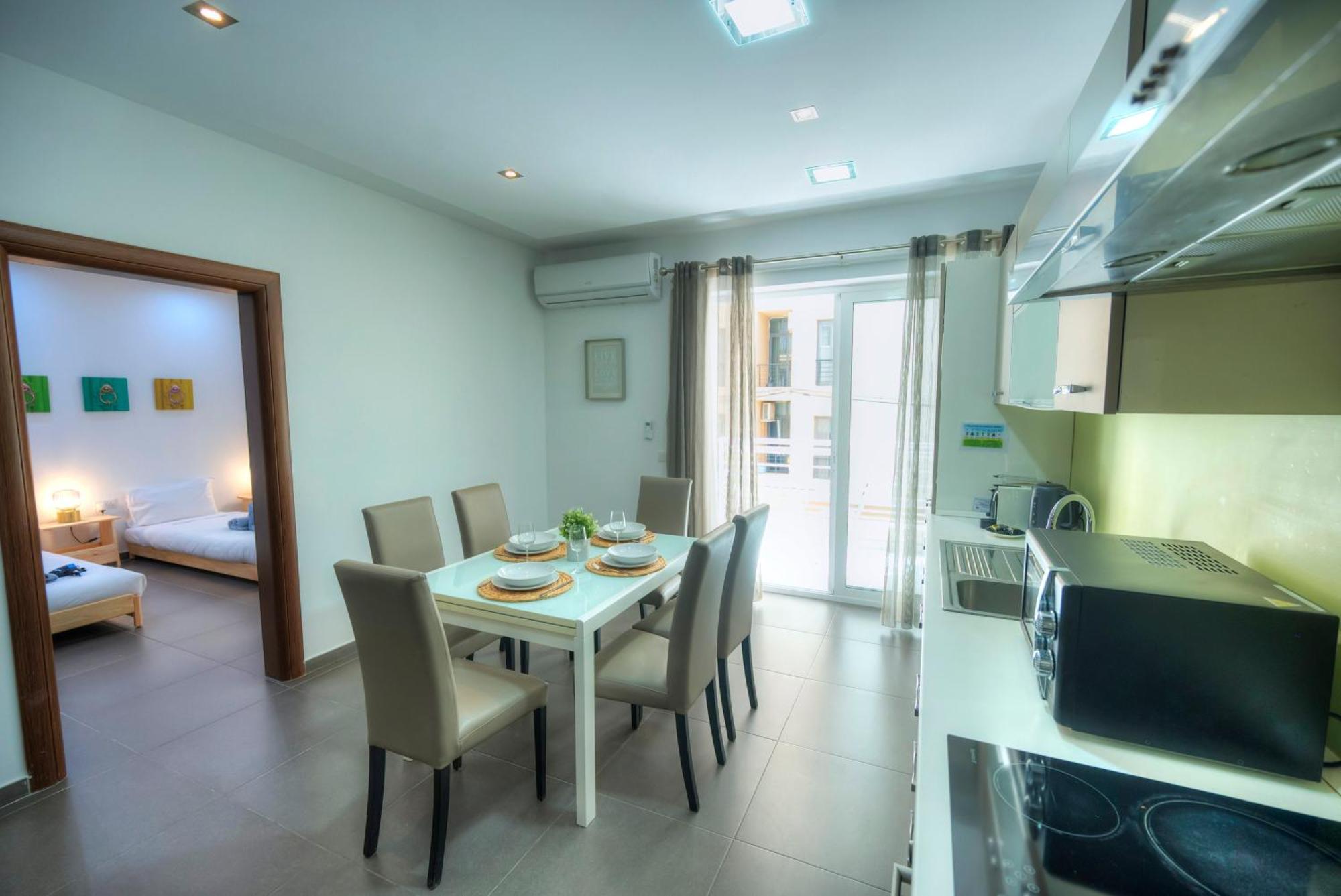 Bright & Large 2Bedrooms In Sliema Center Mpor1-1 Kültér fotó